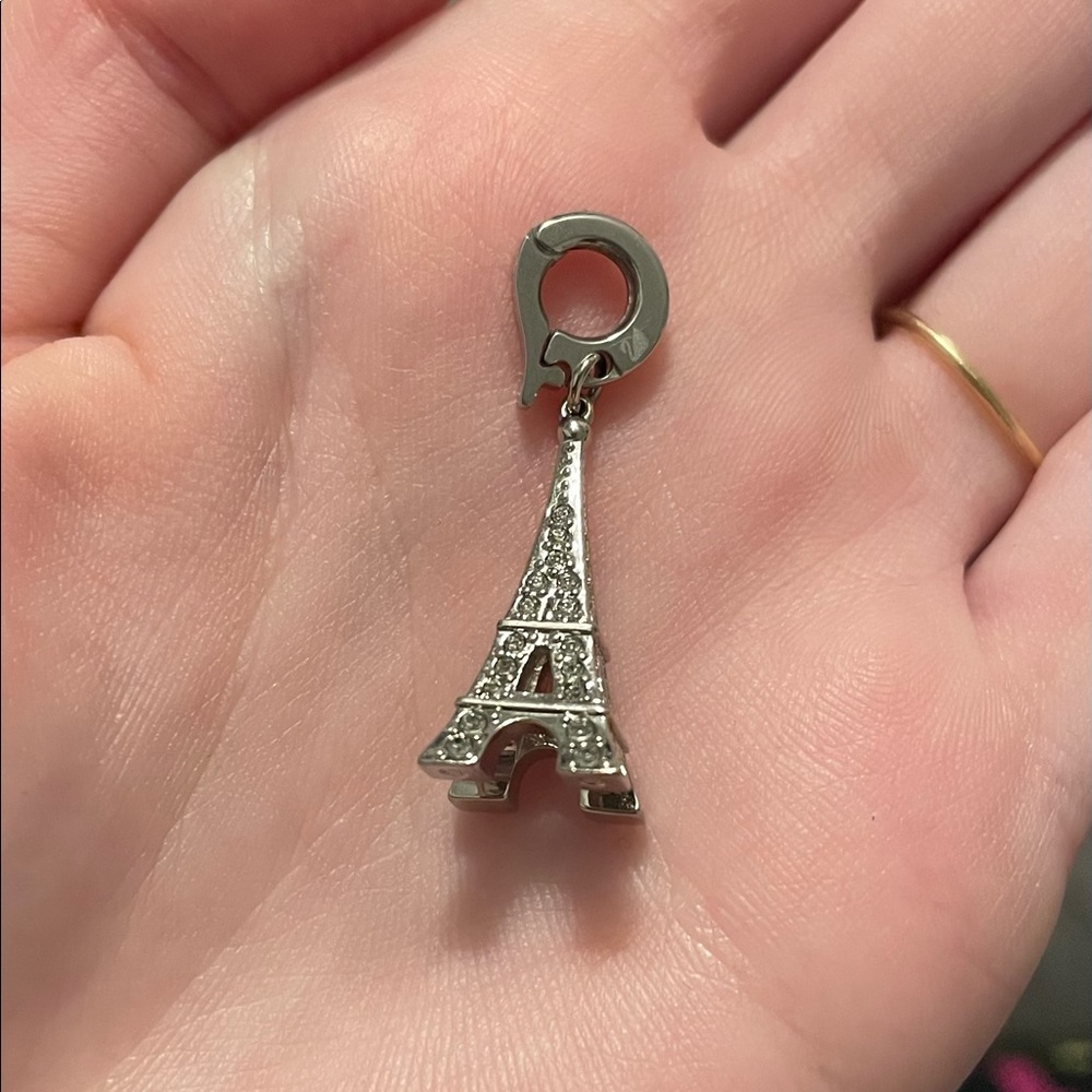 Swarovski Crystal Eiffel Tower Charm